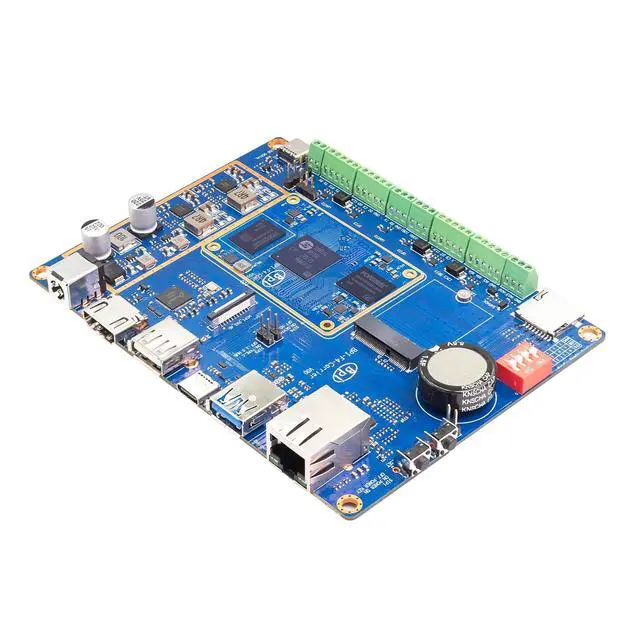 Alt view image 7 of 7 - Banana Pi BPI-F4 Industrial Control Board, Powered by Sunplus SP7350, 4GB LPDDR4, 32GB eMMC, 4.6TOPS NPU AI Solution for Robotics and Smart Devices (Standard Kit)