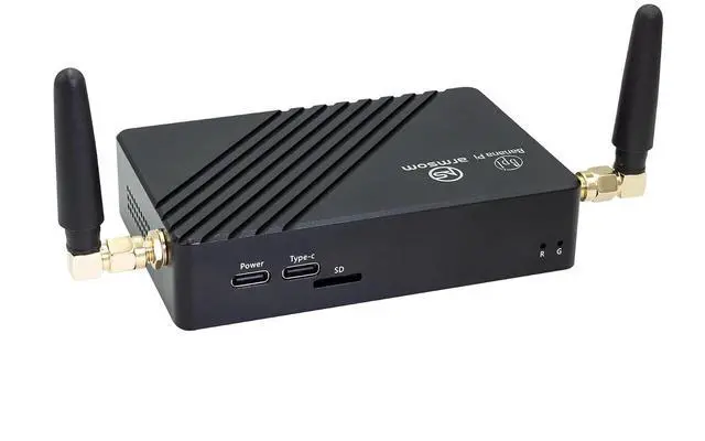 Alt view image 3 of 6 - Banana Pi BPI-M5 Pro(8G): High-Performance Single Board Computer with octa-core RK3576, AI & IoT Enhancements for Advanced Projects & Developers(with Case)
