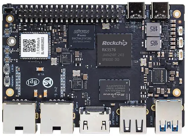 Alt view image 4 of 6 - Banana Pi BPI-M5 Pro(8G): High-Performance Single Board Computer with octa-core RK3576, AI & IoT Enhancements for Advanced Projects & Developers(with Case)
