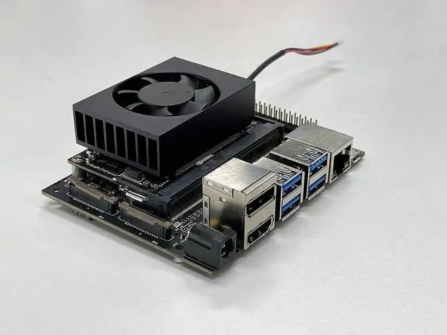 Main image of Jetson SUB Kit Xavier NX 8GB RAM On Board 16GB EMMC Based on Official Core Module Include 128SSD (Fan Cooling)
