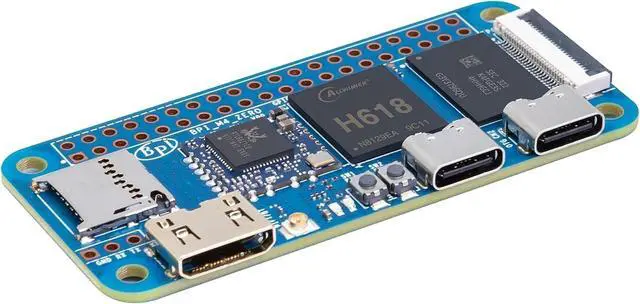 Main image of Banana Pi BPI-M4 Zero SBC - Compatible with Most RPI Zero W Accessories - Up to 4GB RAM 32GB EMMC (4GB RAM + 32GB EMMC WiFi 5,Only Board)