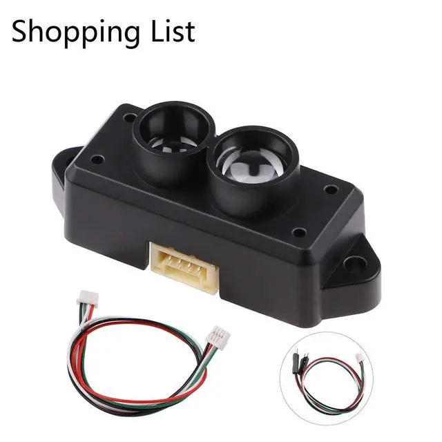 Alt view image 6 of 6 - TFmini-S Lidar Sensor 0.1-12m Distance Measurement Single-Point Ranging Module Compatible with Pixhawk and Raspberry Pi for Drone/Motion Detection/Robot
