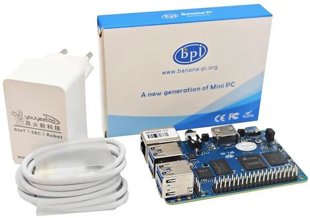 Main image of Banana Pi BPI-M5 KIT Amlogic S905X3 Single Board Computer with 4GB RAM and 16G eMMC for AIOT Support Android Debian Raspberry Pi Replacement (Standard)
