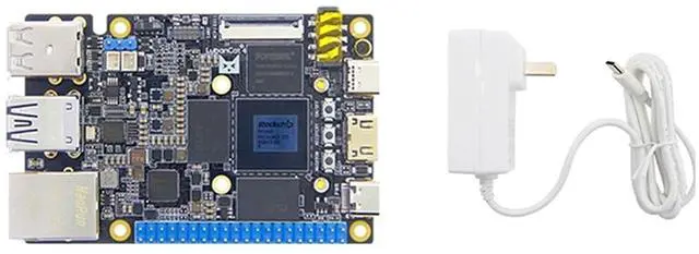 Main image of Lubancat 4 Mini PC RK3588S2 Development Board: 4/8/16GB LPDDR4 RAM, 6T NPU, Gigabit Ethernet, 8K Codec, Raspberry Pi 5 Alternative (4G+32G,Basic Power Package)