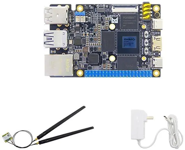 Main image of Lubancat 4 Mini PC RK3588S2 Development Board: 4/8/16GB LPDDR4 RAM, 6T NPU, Gigabit Ethernet, 8K Codec, Raspberry Pi 5 Alternative (8G+64G,High-Speed WiFi Package)
