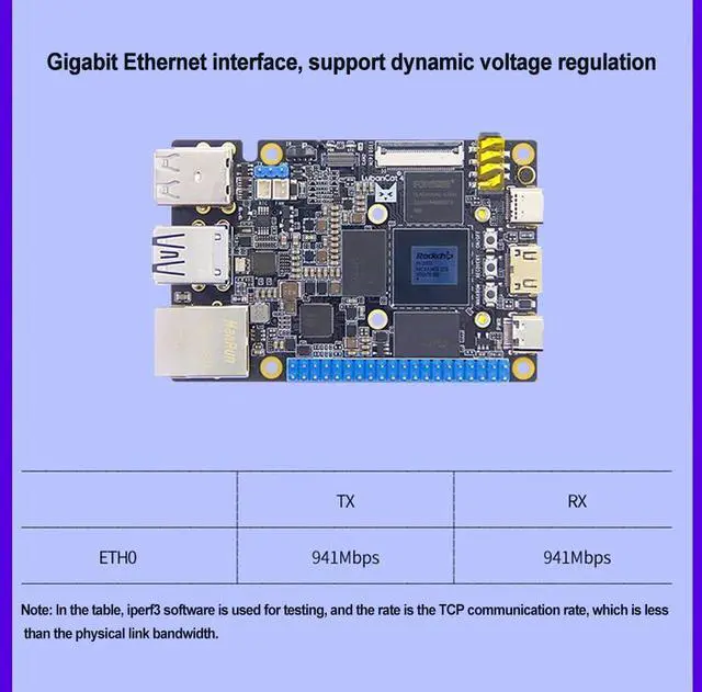 Alt view image 7 of 7 - Lubancat 4 Mini PC RK3588S2 Development Board: 4/8/16GB LPDDR4 RAM, 6T NPU, Gigabit Ethernet, 8K Codec, Raspberry Pi 5 Alternative (4G+32G,Basic Power Package)