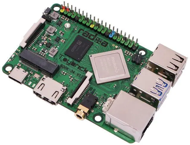 Main image of Rock 3 Model A SBC Rockchip RK3568 Quad-core Cortex-A55 Processor Brings M.2 Slots for NVMe SSD, WiFi 6 to Raspberry Pi Form Factor (8G Version)