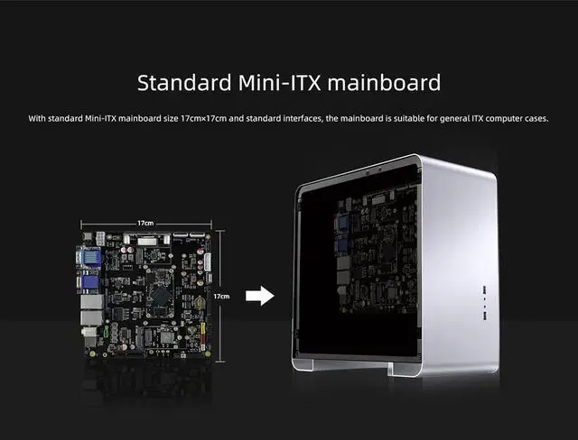 Alt view image 5 of 7 - ITX-RK3568JQ Rockchip RK3568 Quad Core Industrial Development Board Android 11.0 (ITX-RK3568JQ 4GB + 16GB)