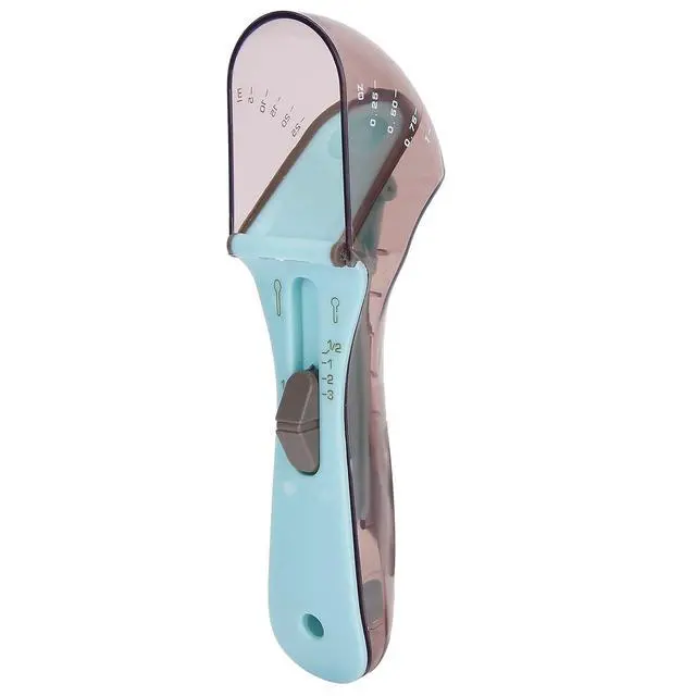 Alt view image 5 of 7 - Multifunctional Adjustable Measuring Scoop | 30ml 130ml Capacity With Silicone Scraper For Baking