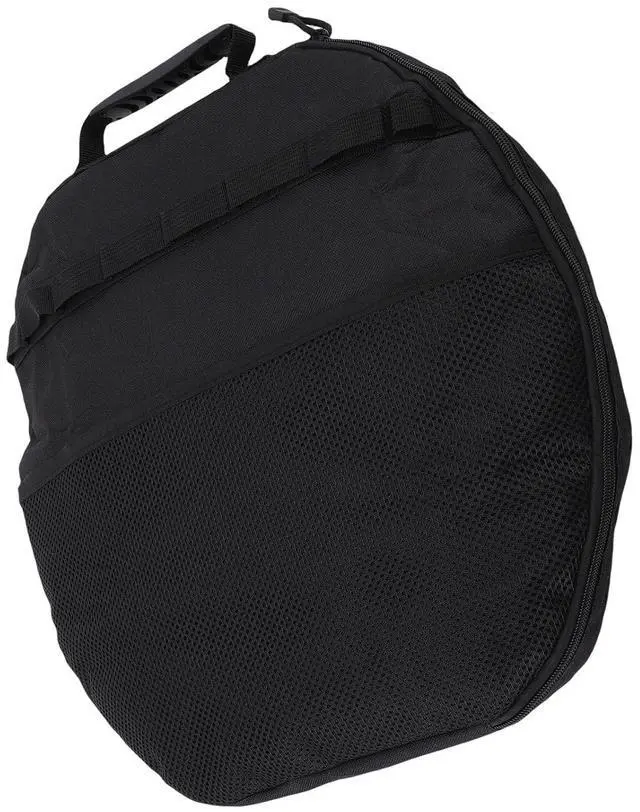 Alt view image 6 of 7 - Protective BBQ Griddle Carry Bag | Oxford Cloth Round Pouch With Handle For Camping Skillet Outdoor Picnic Cooking