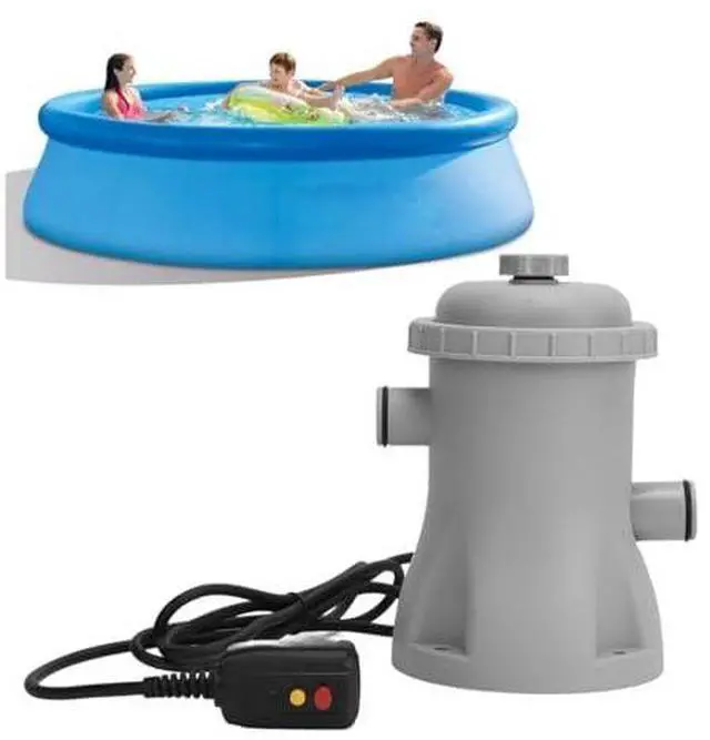 Main image of 330 Gallon Cartridge Pool Filter Pump System Kit - Electric for Ground Pools