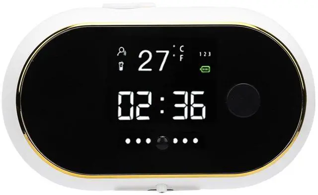 Main image of Large Capacity Touchless for Wall Mount | Automatic Foaming with Digital Display, Rechargeable 2000mAh SelfCleaning for Bathroom Kitchen (White)