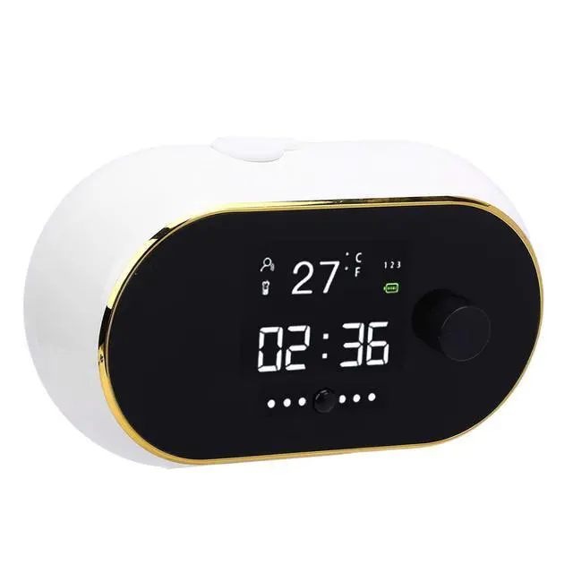 Alt view image 2 of 7 - Large Capacity Touchless for Wall Mount | Automatic Foaming with Digital Display, Rechargeable 2000mAh SelfCleaning for Bathroom Kitchen (White)
