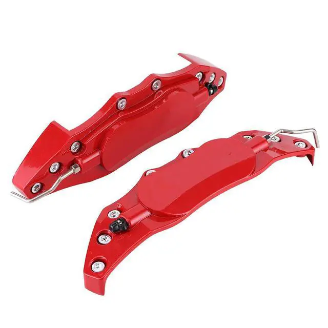 Alt view image 4 of 5 - Aluminum Alloy Brake Caliper Covers | Red Universal Set for 16-19 Inch Wheels (L)