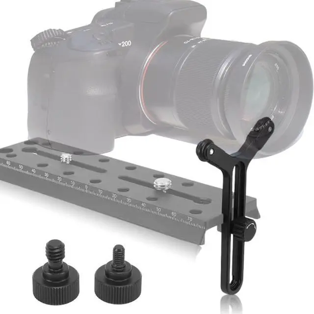 Main image of Y Bracket With Double Wheels for S SC Lens Support System, Long Lens Support, Y Shaped With 1/4in Screw, Adjustable