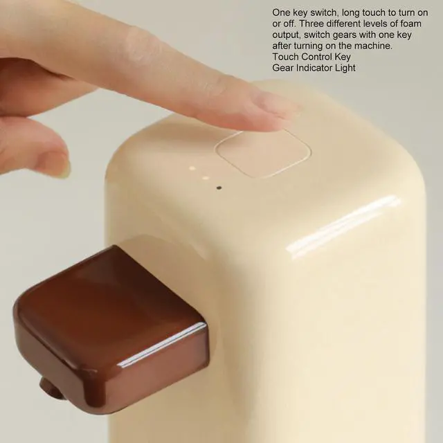Alt view image 5 of 7 - Automatic Foaming 400ml, Smart Sensing Touchless Hand, Rechargeable & Portable for Bathroom Kitchen Home Hotel