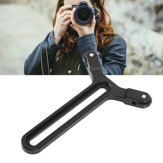 Alt view image 5 of 7 - Y Bracket With Double Wheels for S SC Lens Support System, Long Lens Support, Y Shaped With 1/4in Screw, Adjustable