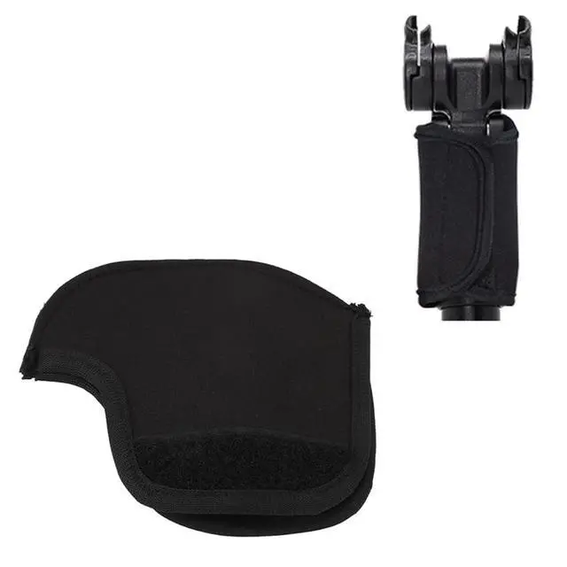 Alt view image 4 of 7 - Generic Seatpost Cover for Mountain Bike Suspension, Soft Nylon Seatpost Protective Case, Suspension Seat Tube Finger Guard, Cycling Components, 13/12/2cm, Black, Generic2024041101