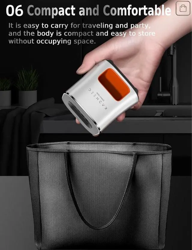 Alt view image 7 of 7 - Sunflower Seeds Peeler - Automatic Melon Seed Peeling Machine, Travel Seed Opener Universal Nut Sheller Designed for Nut Lovers
