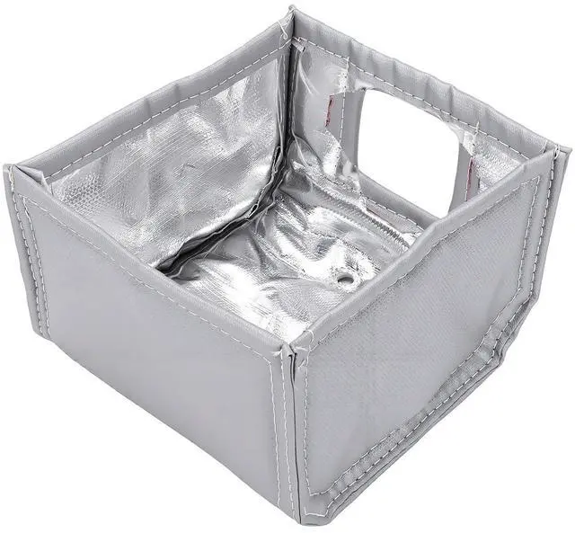 Main image of Universal Exhaust Guard Heat Insulation Cover | For 420cc Chinese Mini Excavators Skid Steers 7.4x5x6.88in