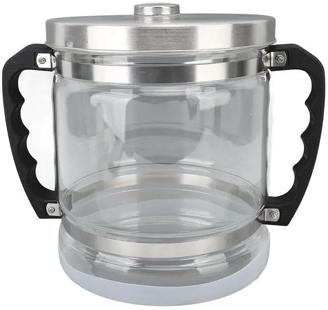 Main image of 6L Water Distiller Glass Jar for Home Dental Beauty Water Distiller, Replacement Glass Collection Bottle Distiller Water Container, Water Purifier Filter for Home Countertop, 6L-Silver Lid