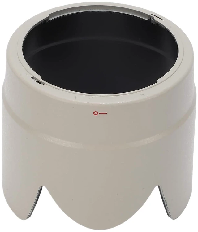 Alt view image 3 of 7 - 77mm Bayonet Lens Hood for EF 70-200mm F/2.8L is USM | Lightweight ABS Shade + Lens Cap Protection for Portrait