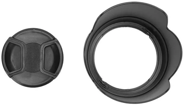 Alt view image 6 of 7 - 77mm Bayonet Lens Hood for EF 70-200mm F/2.8L is USM | Lightweight ABS Shade + Lens Cap Protection for Portrait