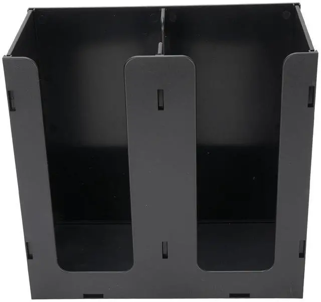 Main image of Paper Cup Dispenser, Coffee Cup Holder Organizer with 2 Compartments for Countertop Coffee Station Bar Restaurant Breakroom