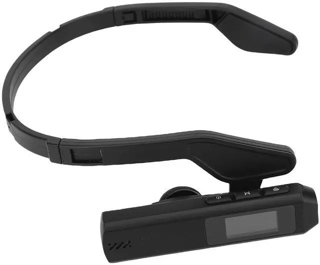 Main image of Viidure 2.7K HD 12MP Head Mounted Camera | Intelligent Image Stabilization, 110 Degree Wide Angle Lens, Smartphone App Transfer, Secure Ear Hook Mount, Ideal for Cycling Sports