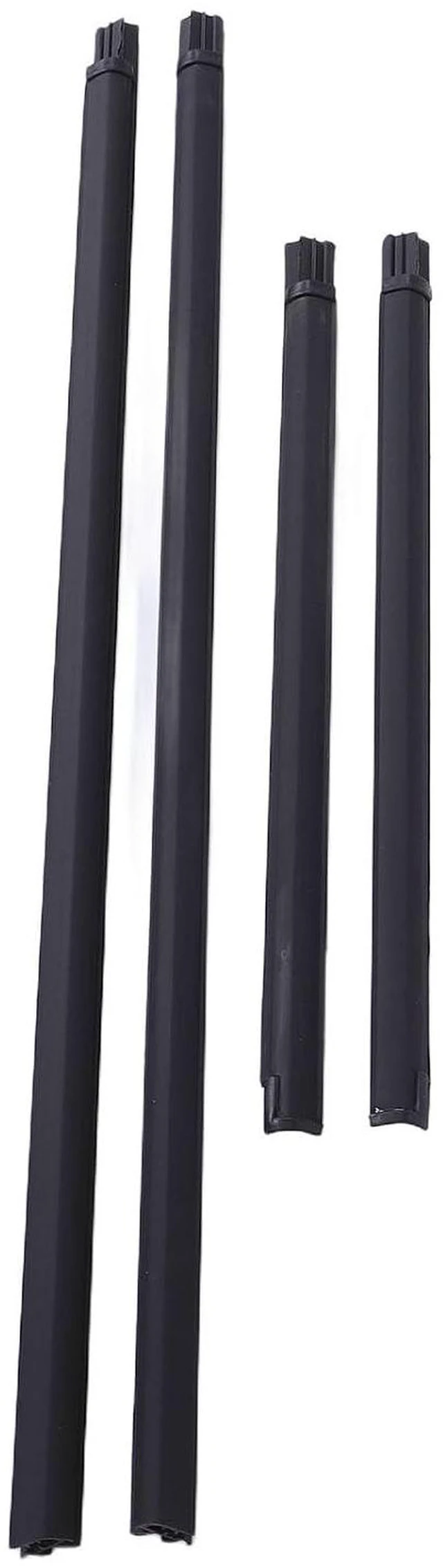 Main image of 4PCS Door Window Seal Strip Set | Rubber Weatherstrip Trim Replacement for Pathfinder 1995-2004 QX4 1997-2003