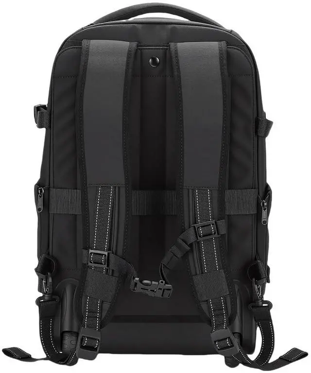 Main image of Vacuum Rolling Backpack 25L 30L 60L Expandable Wheeled Backpack with Trolley Case Mode, Password Lock, USB Charging Port for Travel Business Trip