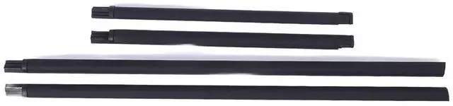 Alt view image 6 of 7 - 4PCS Door Window Seal Strip Set | Rubber Weatherstrip Trim Replacement for Pathfinder 1995-2004 QX4 1997-2003