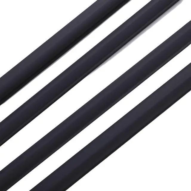Alt view image 7 of 7 - 4PCS Door Window Seal Strip Set | Rubber Weatherstrip Trim Replacement for Pathfinder 1995-2004 QX4 1997-2003