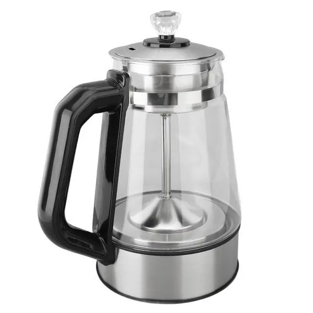 Alt view image 6 of 7 - 1.2L Electric Kettle Temperature Control - Automatic Tea Maker Machine with Tea Infuser, Steam Delicate Spray, Glass Tea Kettle & Hot Water Boiler, Extracting Loose Leaf Tea Coffee