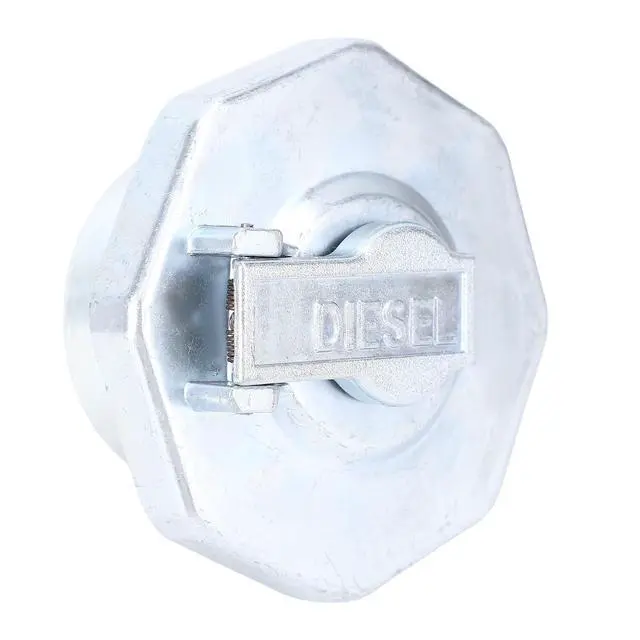 Alt view image 4 of 7 - Isuzu ELF NPR NQR 4HK1 Locking Fuel Tank Cap | Reinforced Alloy & Rubber Cover With 2 Keys For 100P 600P NQR75 1998-2022