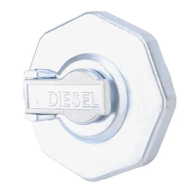 Alt view image 5 of 7 - Isuzu ELF NPR NQR 4HK1 Locking Fuel Tank Cap | Reinforced Alloy & Rubber Cover With 2 Keys For 100P 600P NQR75 1998-2022