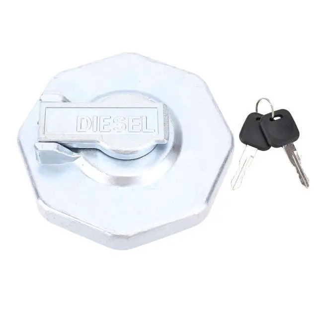 Alt view image 6 of 7 - Isuzu ELF NPR NQR 4HK1 Locking Fuel Tank Cap | Reinforced Alloy & Rubber Cover With 2 Keys For 100P 600P NQR75 1998-2022
