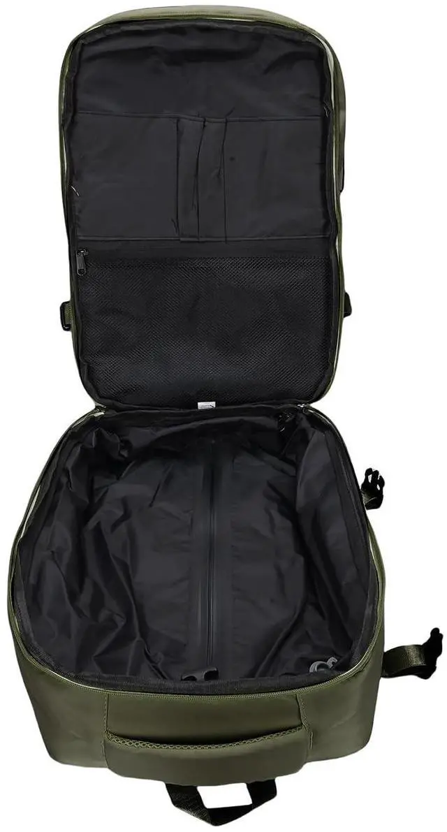 Main image of 27L Vacuum Compression Backpack | Carry On Travel Bag with Pump for Business & Laptop (Green)