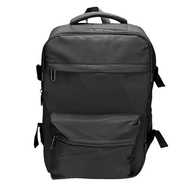 Alt view image 4 of 7 - 27L Vacuum Compression Backpack | Carry On Travel Bag with Pump for Business & Laptop (Black)