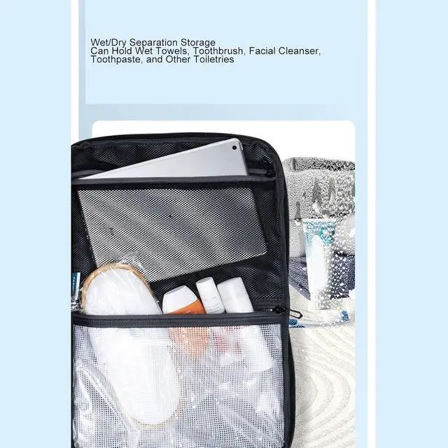 Alt view image 5 of 7 - Travel Vacuum Storage Backpack, Seal Compression Space Saver Bags Clothing Vacpack, 18.5x12.2x7.5 inches Travel Bag Carry on Personal item, for Laptop Work