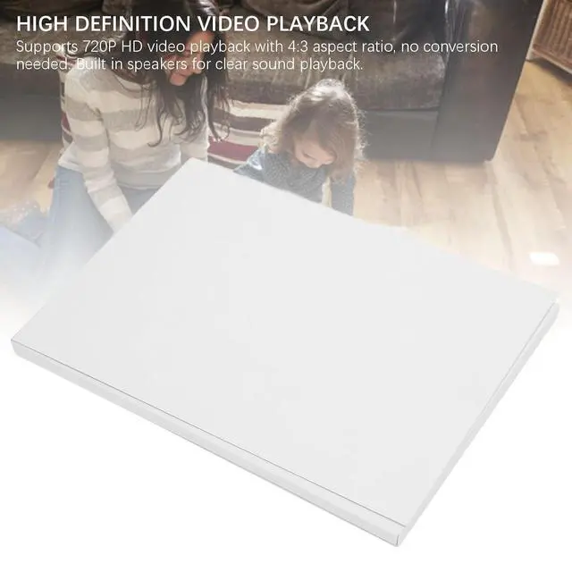 Alt view image 2 of 7 - Video Greeting Card with LCD Screen and Builtin Speaker - 720P HD Video Playback, 500mAh Battery, Customizable for Weddings, Birthdays, Anniversaries, and Special Events (10inch)