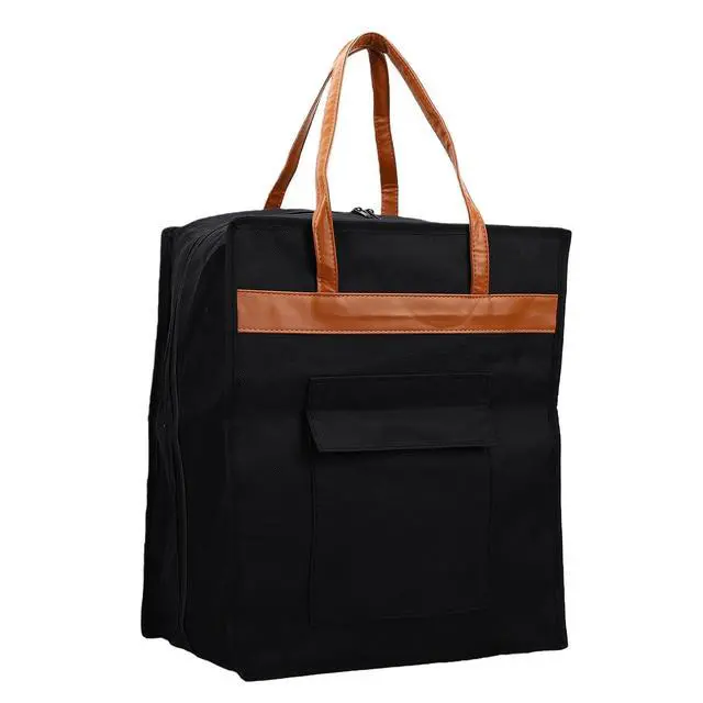 Alt view image 2 of 7 - Large Shoe Bag 6 Pairs | Travel Shoe for Gym Sneakers Boots, Foldable Oxford with Luggage Sleeve for Men Women Closet Home