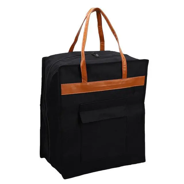Alt view image 4 of 7 - Large Shoe Bag 6 Pairs | Travel Shoe for Gym Sneakers Boots, Foldable Oxford with Luggage Sleeve for Men Women Closet Home