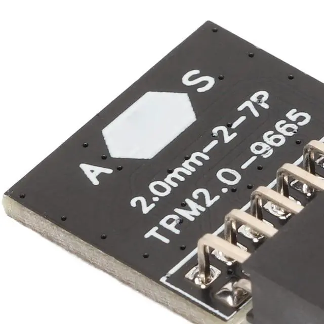 Alt view image 6 of 7 - TPM 2.0 Module Chip with 14 Pin Security Module for Motherboards,