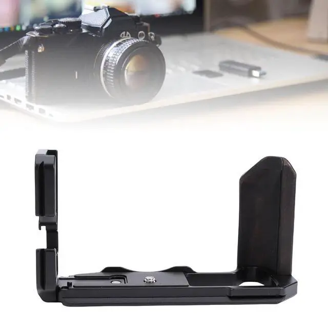 Alt view image 6 of 7 - X T5 Handgrip, L Shape Bracket Handle for X T5 Camera, Built in Arca Quick Release Plate (Black)