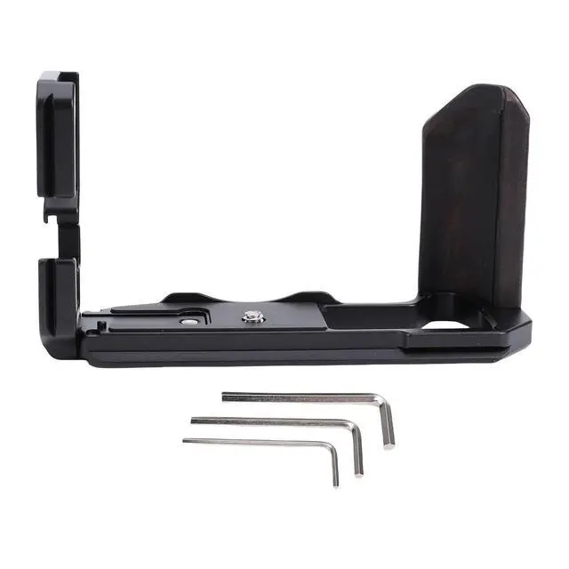Alt view image 7 of 7 - X T5 Handgrip, L Shape Bracket Handle for X T5 Camera, Built in Arca Quick Release Plate (Black)