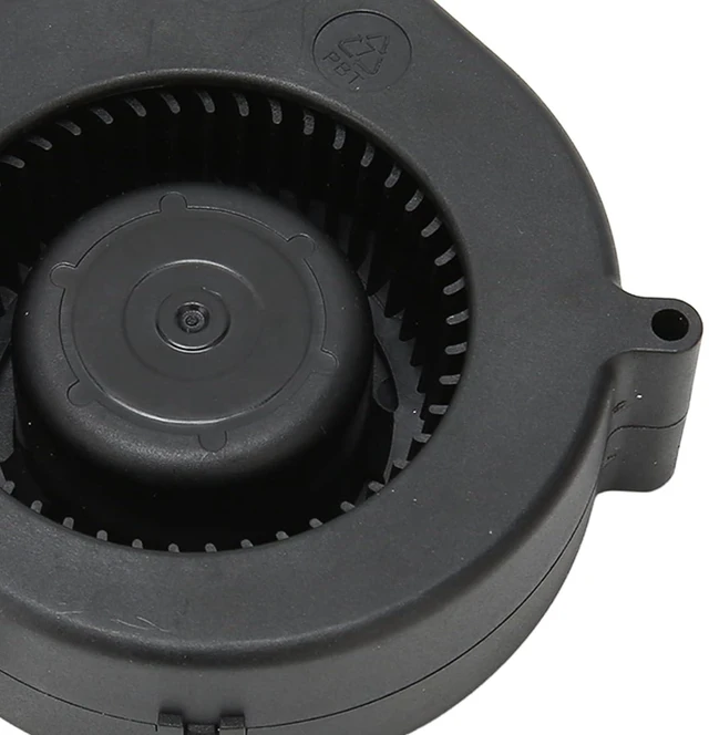Alt view image 4 of 7 - 9733 97mmx33mm DC 5V USB Blower Brushless Cooling Fan, Quiet 97mm Mini USB Blower Fan with Speed Control for Receiver DVR Modem AV Cabinet Cooling