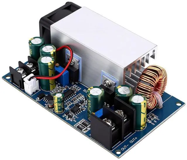 Main image of 600W DCDC Converter | Adjustable Voltage Regulator 12V-60V to 1.25V-36V Step Down Module with Cooling Fan