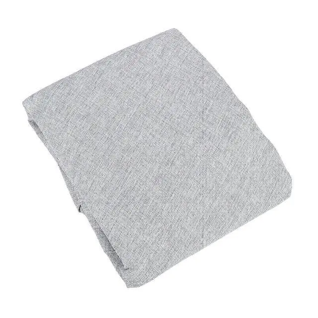 Alt view image 3 of 7 - Foldable Cylindrical Luggage Packing Bag | Heavy Duty Large Capacity Storage Bag for Moving Travel Camping Hiking Clothes Blanket (Light Gray)
