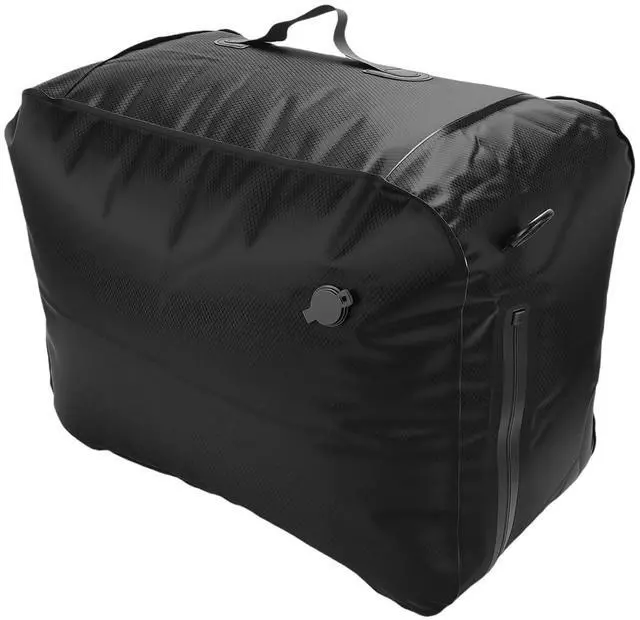 Main image of Space Saving Vacuum Compression Cube 40L | Reusable Airtight Travel Bag for Suitcases, Durable Clothes Storage for Camping Hiking